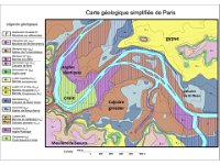 Toute la sortie se fera sur le calcaire grossier lutétien recouvert d&#39;une couche plus ou moins épaisse d&#39;alluvions de la Seine.